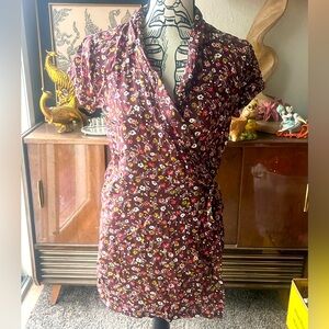 Authentic 90s Contempo Casuals wrap dress